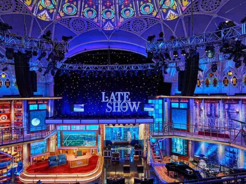 Late Night with Stephen Colbert Show Ameritania Hotel